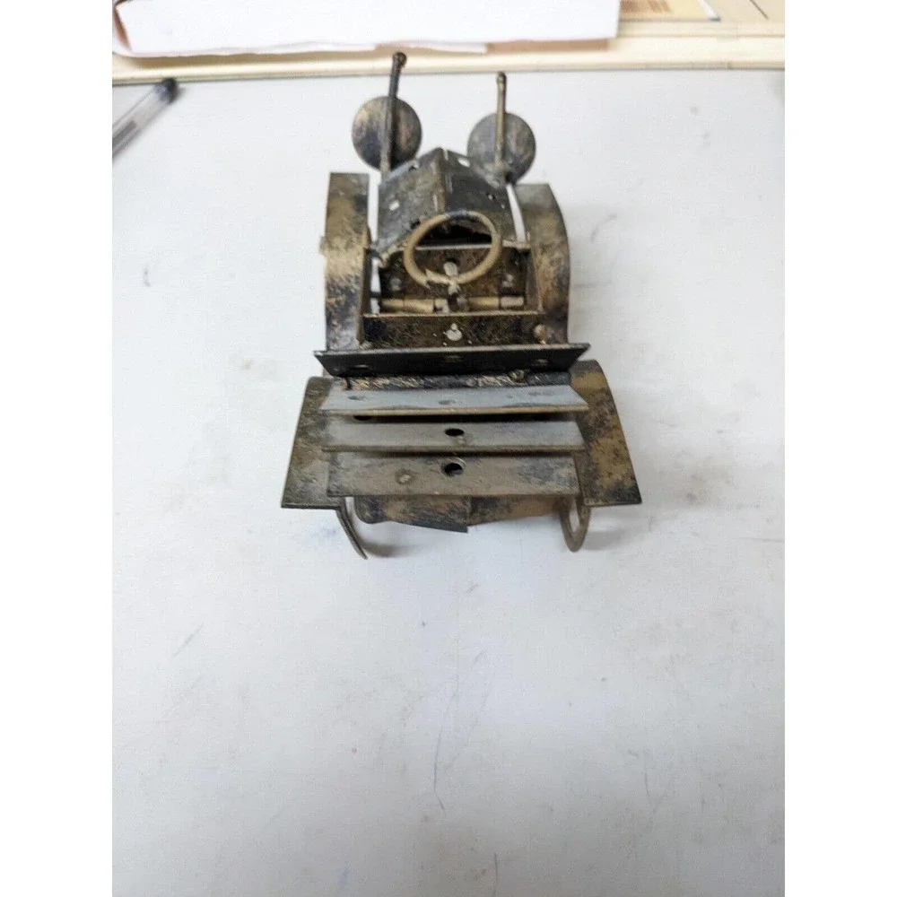 Folk Art Metal Scrap Antique Car Super‎ Cool